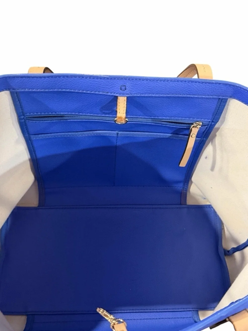 Authentic Kate Spade New York Striped PVC Hawthorne Lane Ryan Tote Bag